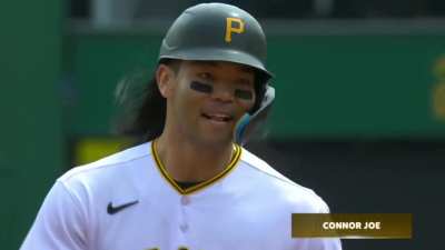 [Highlight] [Highlight] Connor Joe extends the Pirates lead with a 2-run homer off Julio Urias.
