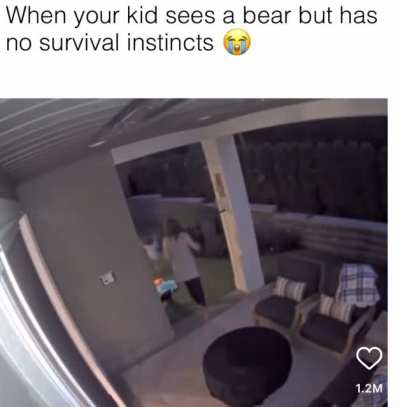 She probably scared him off ?