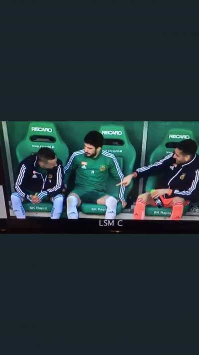 I hope he did not get substituted afterwards