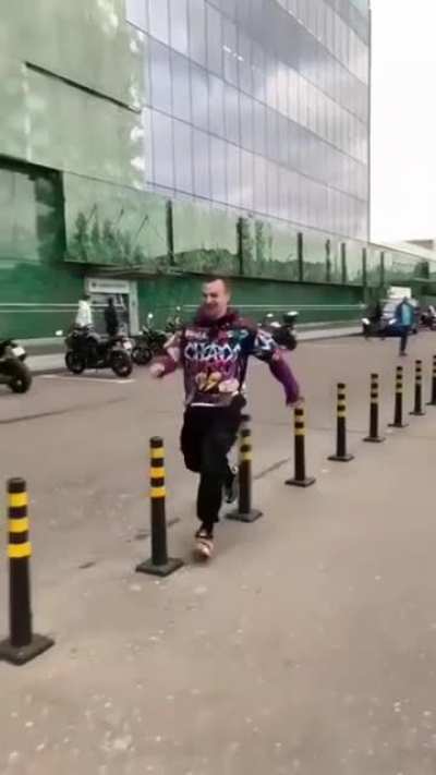 It was all fun until...