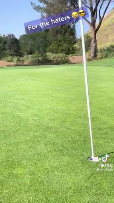 It’s the three footers that really get your knees shaking.