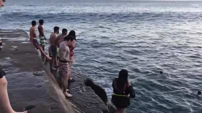 WCGW when you don't expect the wave and get dropped in on
