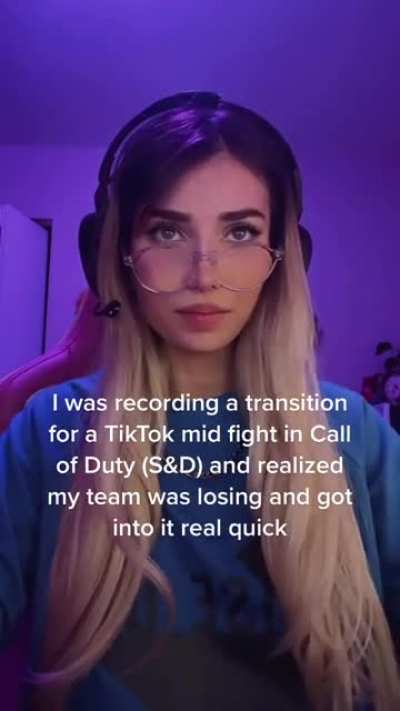 The caption said "why is my gaming face so intense?"