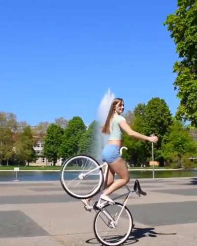 Top-Tier Bicycle Trick.