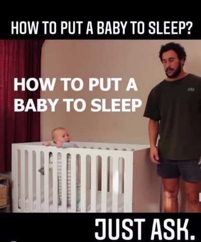 How to put a baby to sleep