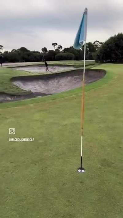 "A shot that defies logic"