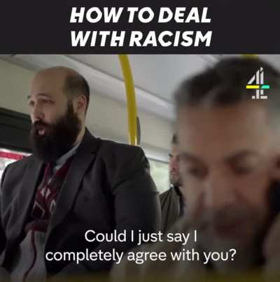 How to deal with racism on Public Transport!