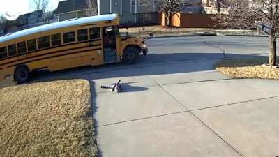 So, if I refuse to get on the bus, does that mean I get to skip school? ?