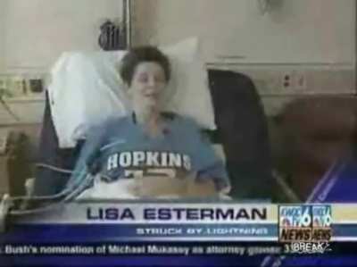 Woman struck by lightning speaks!!!