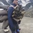 Man ringing his bells.