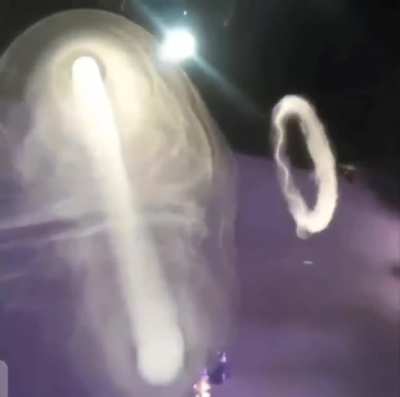 Smoke bending at its finest