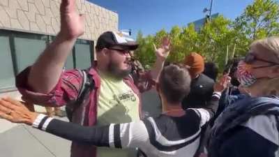 Protesting protesters at Netflix Walkout... Why do we hate Dave Chapelle?