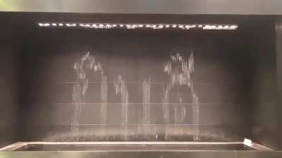 This water clock at the Osaka Station, Japan
