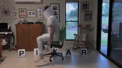 Pixar logo be like