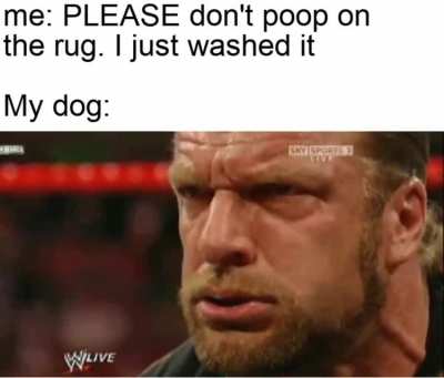 *sigh* That's gonna leave a stain
