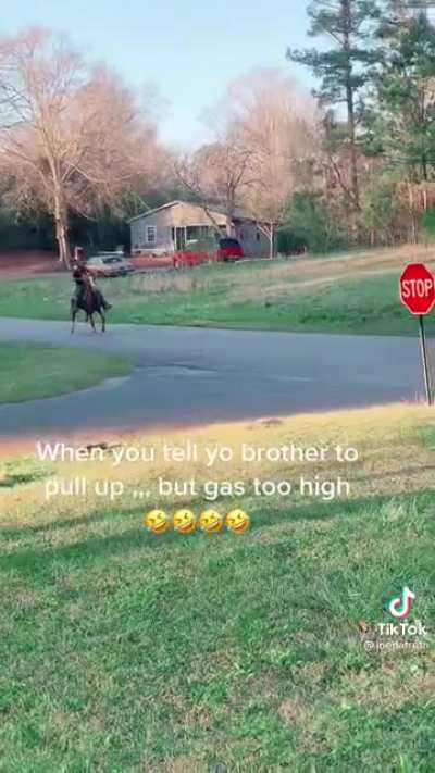 The gas is TOO DAMN HIGH