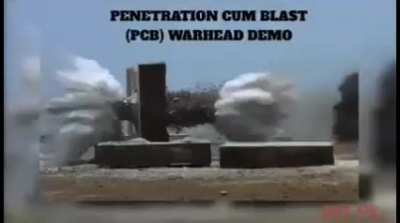 India's penetration cum blast warhead, yes that's the real name given by government and scientists