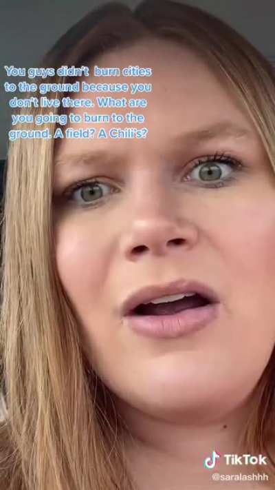 She’s right