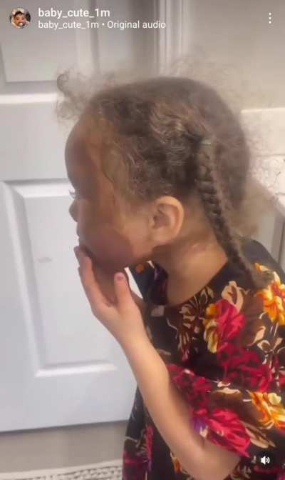 She Just Wanted to Look like her Mom. ?
