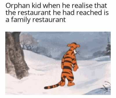 Poor kid, so sad