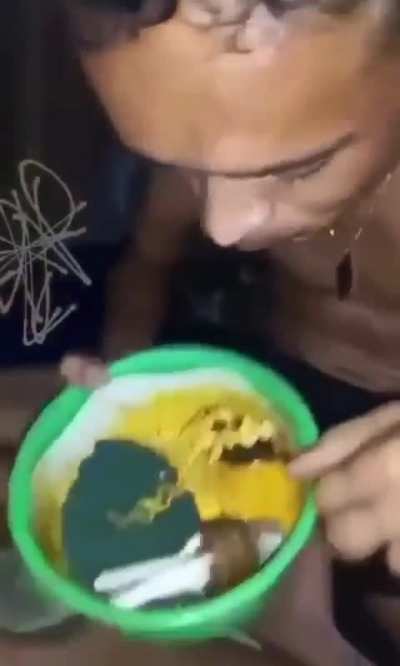 Man's hungry ???