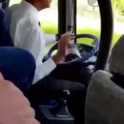 When the driver is sus ?