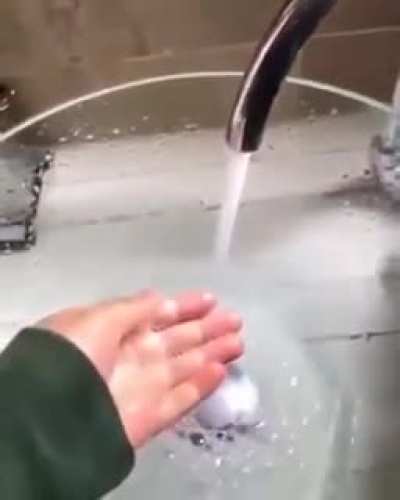 Washing your hands is always a good idea