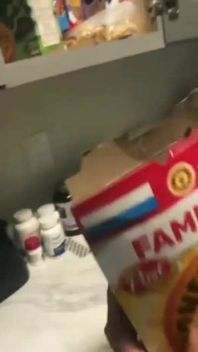 It's just some cereal