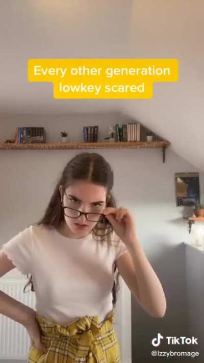 I don’t know what generation she thinks Z is, but it’s not this