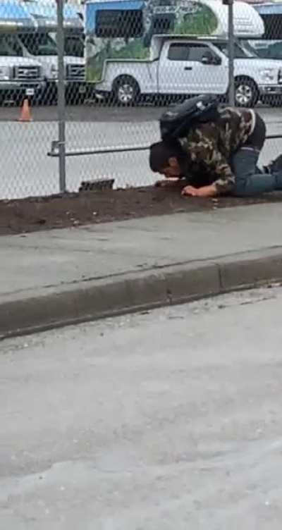 Witnessing a fight