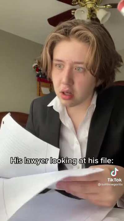 Lawyer gonna need a lot of therapy