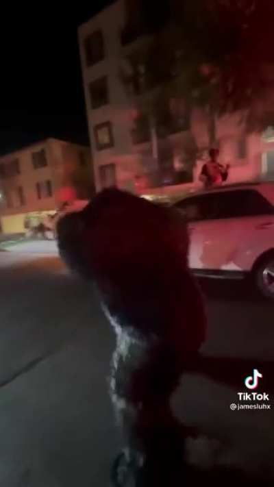 Having too much fun as a gorilla