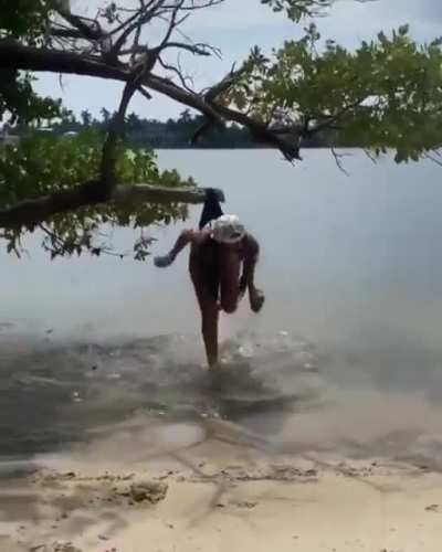 Thong troubles. ?