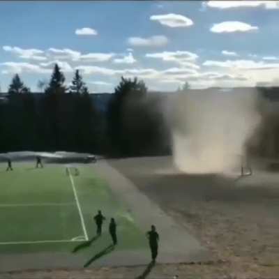 ? And the tornado said 'No more games' ?️