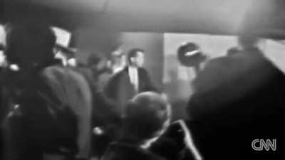 The video of Lee Harvey Oswald being shot by Jack Ruby on November 24, 1963