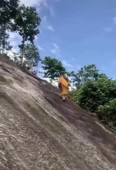 The Monk has no attachments!