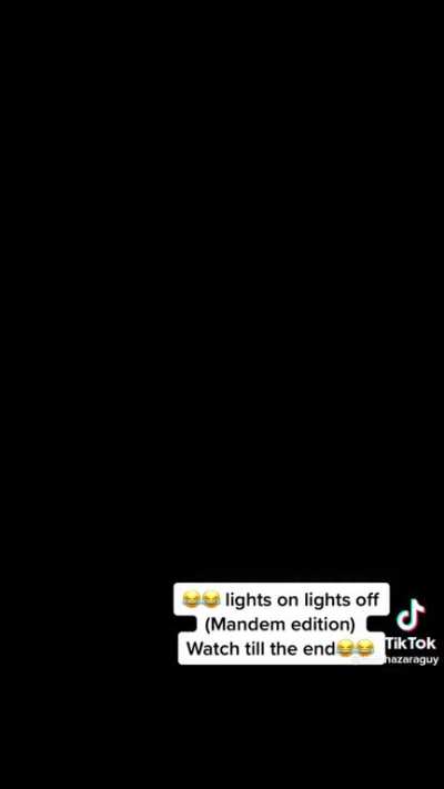 Just a friendly game of lights on lights off.