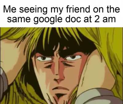 Damn it, we have 6 hours left to finish our science project