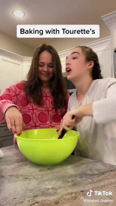 Baking with Tourette's