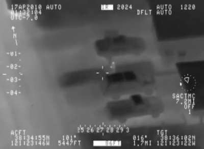 Guy points laser at helicopter, gets tracked by the FBI, and then gets arrested by the cops, all in the span of five minutes.