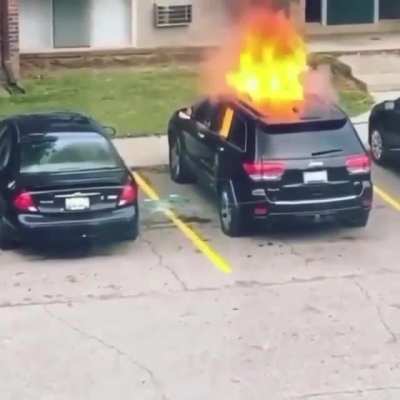 HMC while I set my ex's car on fire