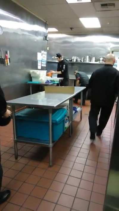 What is really going on while you wait for your hibachi chef to arrive. OC