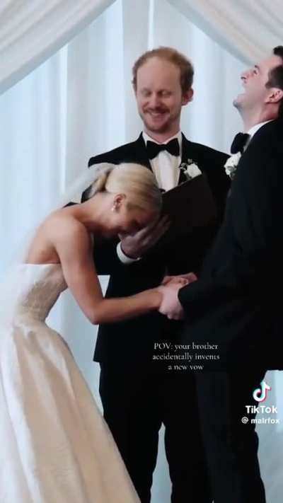 An unexpected "I do"