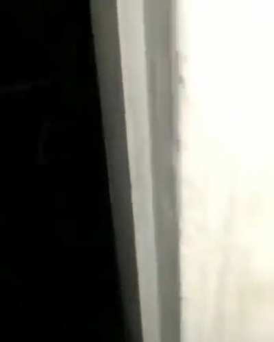 Crack suddenly appeared on the window?