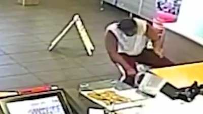Throw food at McDonalds, win a blender