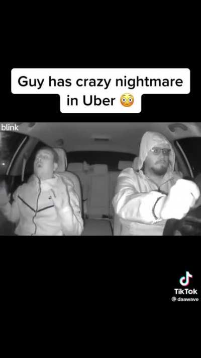 Poor drive must have been traumatized in his life