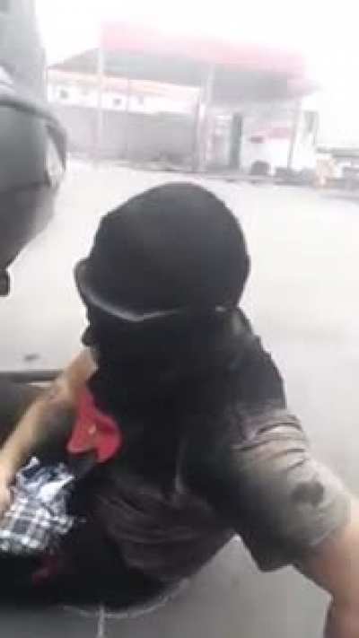 WCGW blocking car exhaust