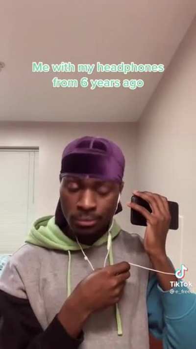 Using 6 year old headphones