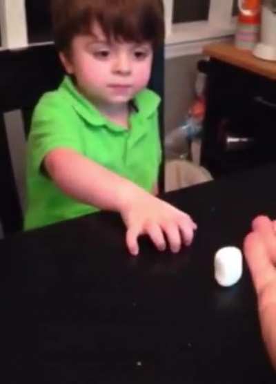 The famous "Marshmallow Test"