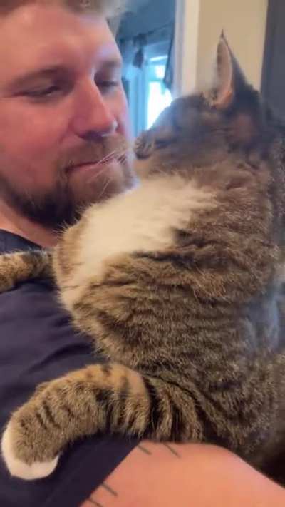 He sure loves to sing to me.